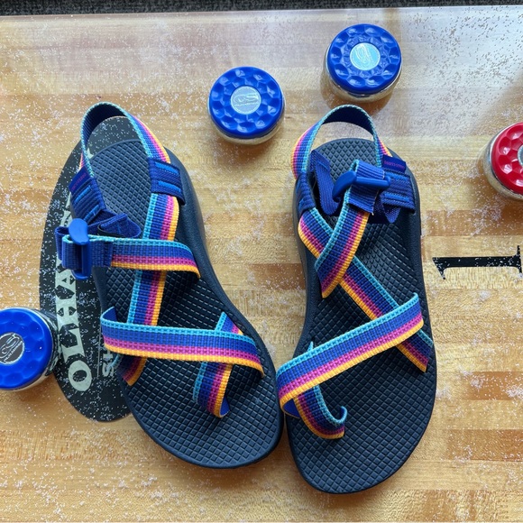 NIB Women’s Z/Cloud 2 Sandal in Tetra Sunset - Picture 4 of 4